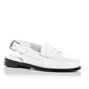 G.H. Bass Originals Women's Whitney Bax Croc Embossed Slingback Flats- Size 8.5